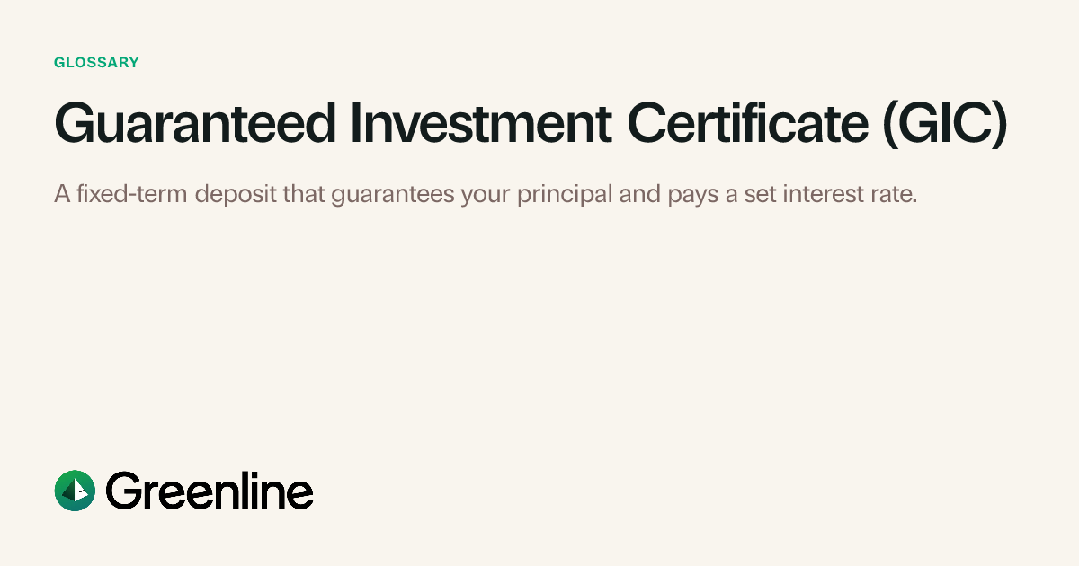 Gic Certificate Rbc What is Guaranteed Investment Certificate (GIC)? Investing Definition ...